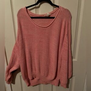 Terra & Sky Soft Pink Sweater